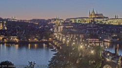 Pražský hrad, Karlův most, Vltava