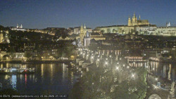 Pražský hrad, Karlův most, Vltava