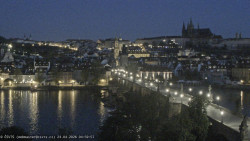 Pražský hrad, Karlův most, Vltava
