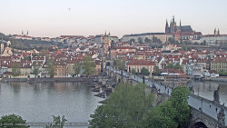 Pražský hrad, Karlův most, Vltava