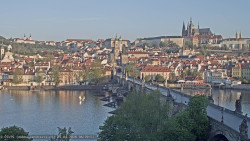 Pražský hrad, Karlův most, Vltava