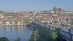 Pražský hrad, Karlův most, Vltava
