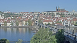 Pražský hrad, Karlův most, Vltava