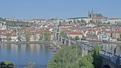 Pražský hrad, Karlův most, Vltava