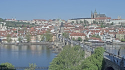 Pražský hrad, Karlův most, Vltava