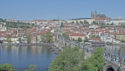 Pražský hrad, Karlův most, Vltava