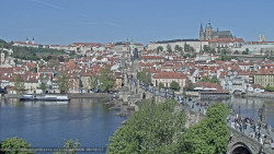 Pražský hrad, Karlův most, Vltava