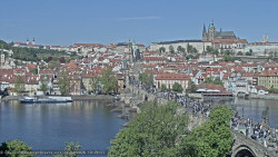 Pražský hrad, Karlův most, Vltava