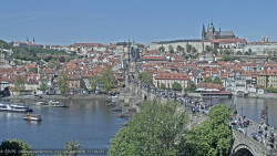 Pražský hrad, Karlův most, Vltava