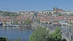 Pražský hrad, Karlův most, Vltava