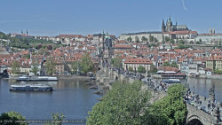 Pražský hrad, Karlův most, Vltava