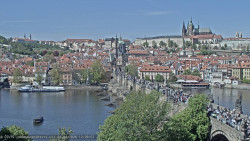 Pražský hrad, Karlův most, Vltava