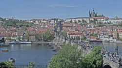 Pražský hrad, Karlův most, Vltava
