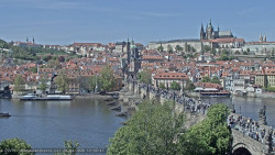 Pražský hrad, Karlův most, Vltava