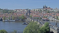 Pražský hrad, Karlův most, Vltava