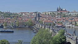 Pražský hrad, Karlův most, Vltava