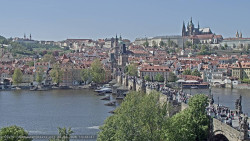 Pražský hrad, Karlův most, Vltava