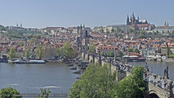 Pražský hrad, Karlův most, Vltava