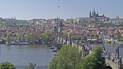 Pražský hrad, Karlův most, Vltava