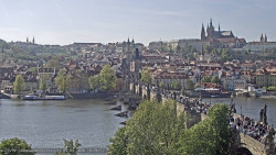 Pražský hrad, Karlův most, Vltava