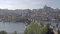 Pražský hrad, Karlův most, Vltava