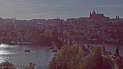 Pražský hrad, Karlův most, Vltava