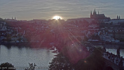 Pražský hrad, Karlův most, Vltava