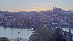 Pražský hrad, Karlův most, Vltava