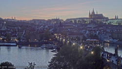 Pražský hrad, Karlův most, Vltava