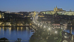 Pražský hrad, Karlův most, Vltava
