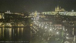 Pražský hrad, Karlův most, Vltava