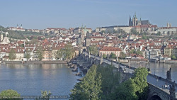 Pražský hrad, Karlův most, Vltava
