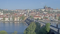 Pražský hrad, Karlův most, Vltava