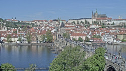 Pražský hrad, Karlův most, Vltava