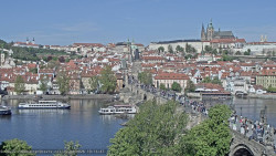 Pražský hrad, Karlův most, Vltava