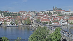 Pražský hrad, Karlův most, Vltava
