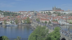 Pražský hrad, Karlův most, Vltava