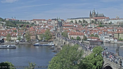 Pražský hrad, Karlův most, Vltava