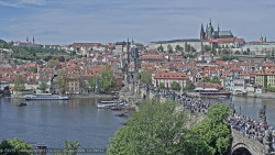 Pražský hrad, Karlův most, Vltava