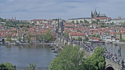 Pražský hrad, Karlův most, Vltava