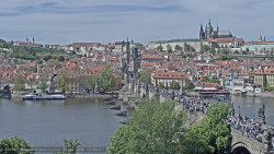 Pražský hrad, Karlův most, Vltava