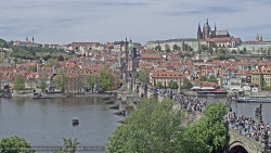 Pražský hrad, Karlův most, Vltava