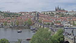 Pražský hrad, Karlův most, Vltava