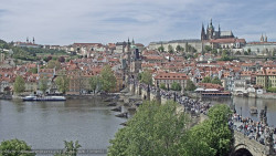 Pražský hrad, Karlův most, Vltava