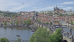 Pražský hrad, Karlův most, Vltava