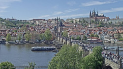 Pražský hrad, Karlův most, Vltava