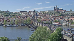 Pražský hrad, Karlův most, Vltava