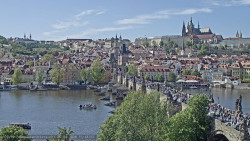 Pražský hrad, Karlův most, Vltava
