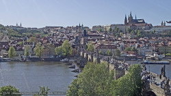 Pražský hrad, Karlův most, Vltava