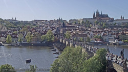 Pražský hrad, Karlův most, Vltava